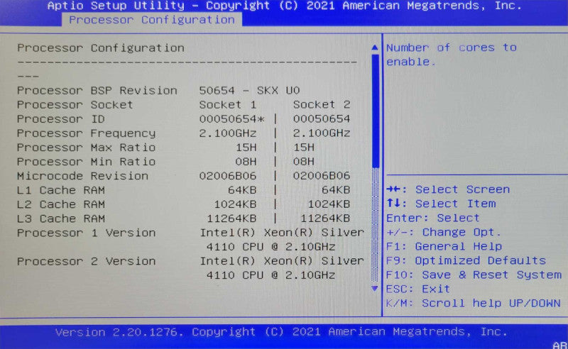 Cisco APIC-M3 UCS C220 M5 2x Intel Xeon Silver 4110 2.10GHz 192GB DDR4 READ _