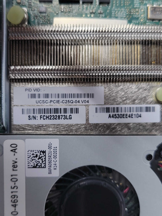Cisco UCS Virtual Interface Card 10/25G UCSC-PCIE-C25Q-04 Full Height _