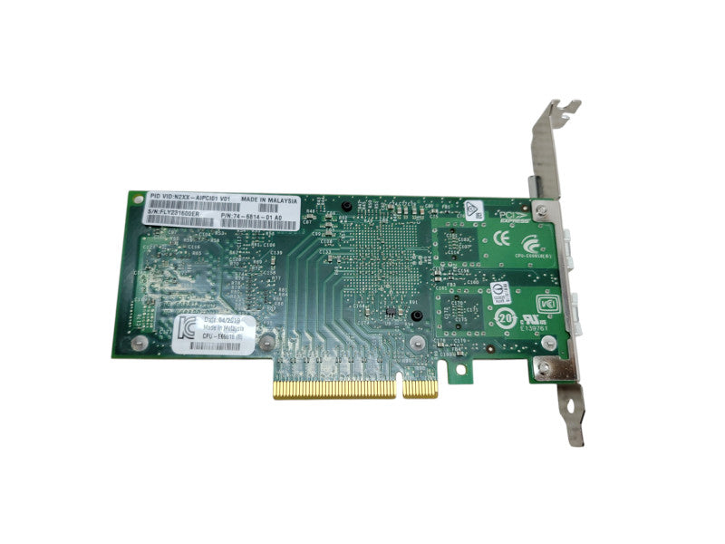 Cisco Intel Ethernet Converged Network Adapter X520 Dual Port 10GbE SFP+ Ca %