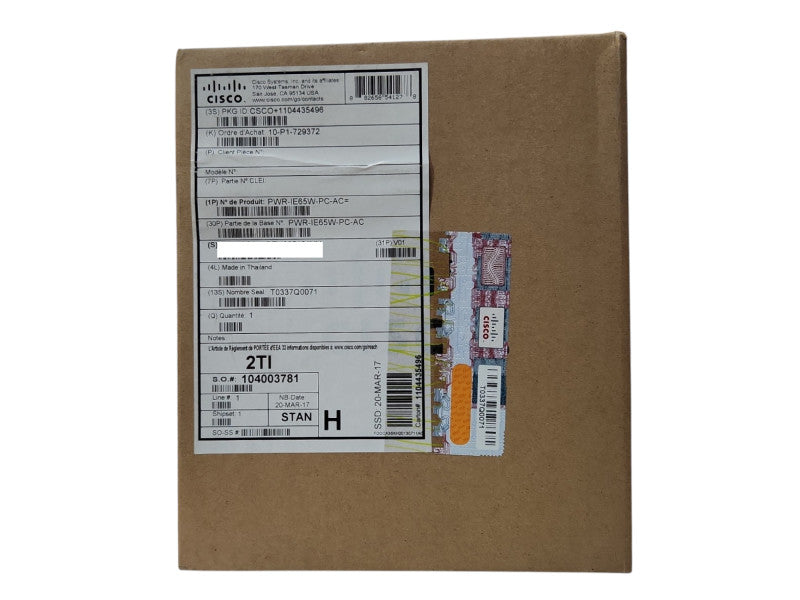 *NEW OPEN BOX* Cisco PWR-IE65W-PC-AC Industrial DIN-Rail Power Supply