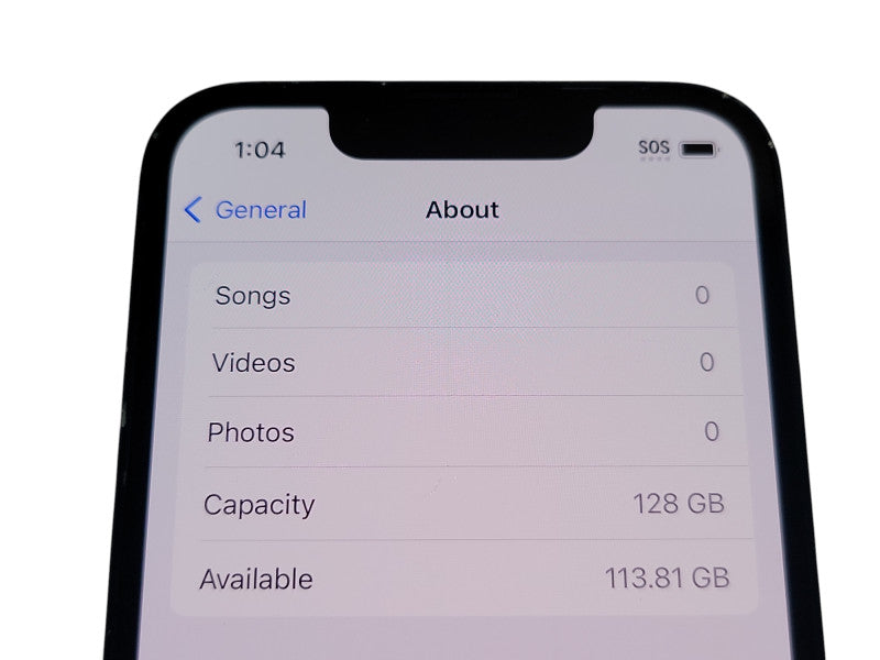 Apple iPhone 13 Mini - 128GB - Midnight [A2626 | Read] (