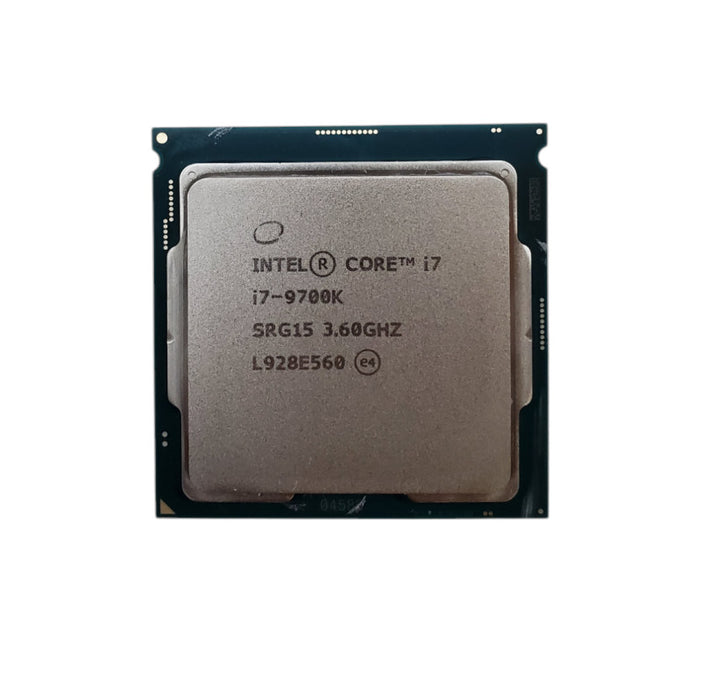 Intel Core i7-9700K @ 3.60GHz SRG15 8-Core Desktop CPU