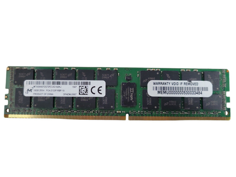 Micron 16GB 2RX4 PC4-2133P-RBP-10 Server Ram Q!