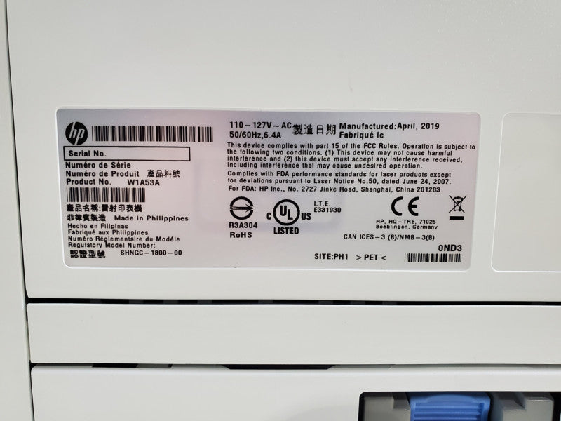 HP LaserJet Pro M404dn Monochrome Laser Printer Toner 70% *READ*