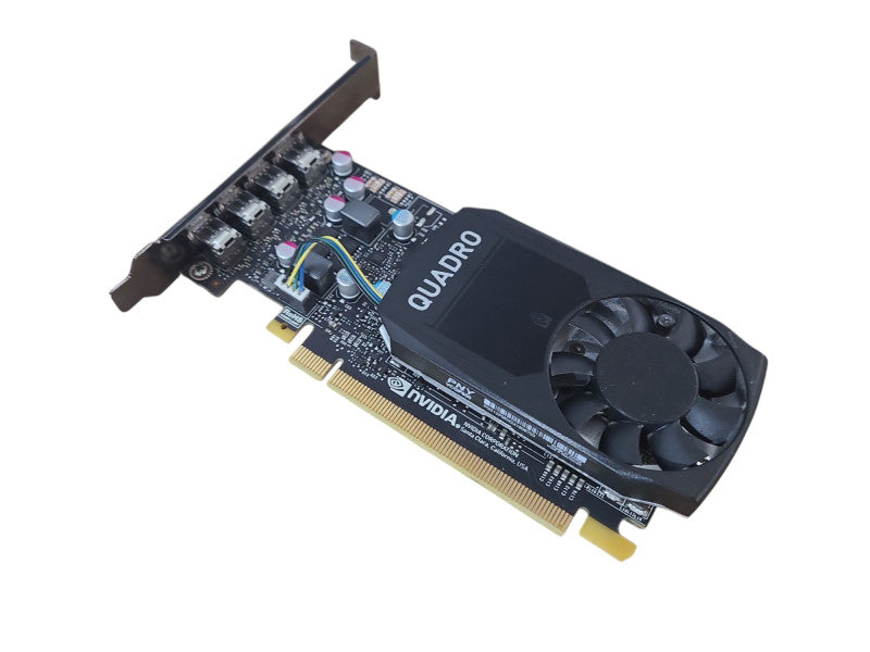 NVIDIA Quadro P600 2GB GDDR5 Graphics Card 4x mini DP
