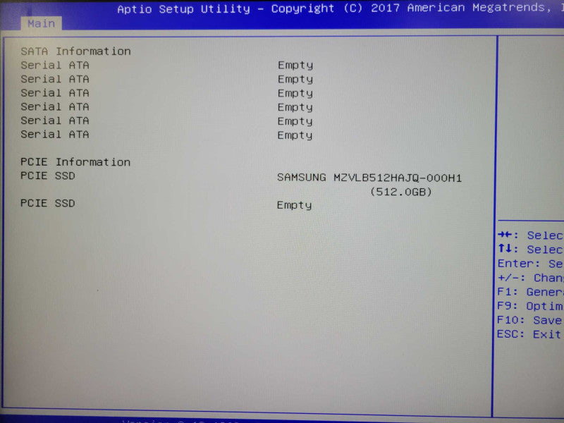 MSI MS-1T21 i7-7820HK 2.9GHz 16GB RAM 512GBGB SSD GTX1070 8GB _