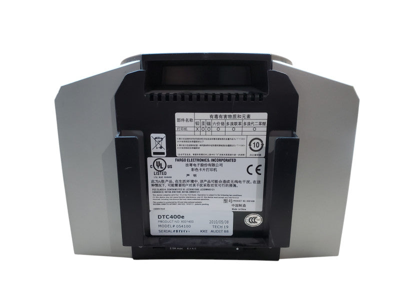 Fargo DTC400e ID Card Printer - 054100 *READ*