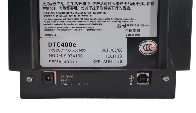 Fargo DTC400e ID Card Printer - 054100 *READ*