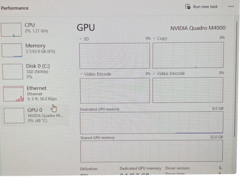 HP Z440 Desktop Workstation Xeon E5-1650 v4 64GB RAM Quadro M4000 8GB GPU  -