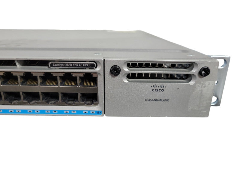 Cisco WS-C3850-12X48U-S 48 Port UPoE 1x PSU  !
