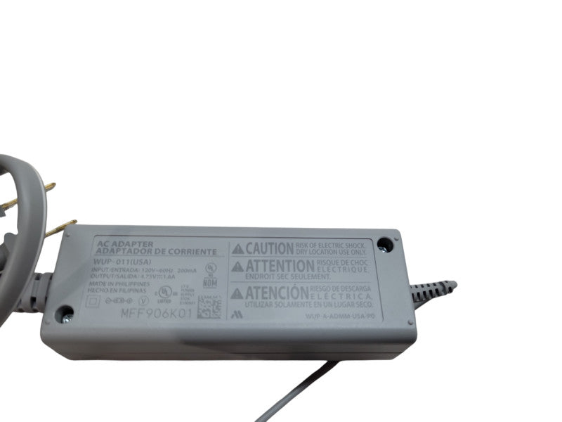Genuine Original OEM Nintendo Wii U Gamepad AC Adapter WUP-011 USA %