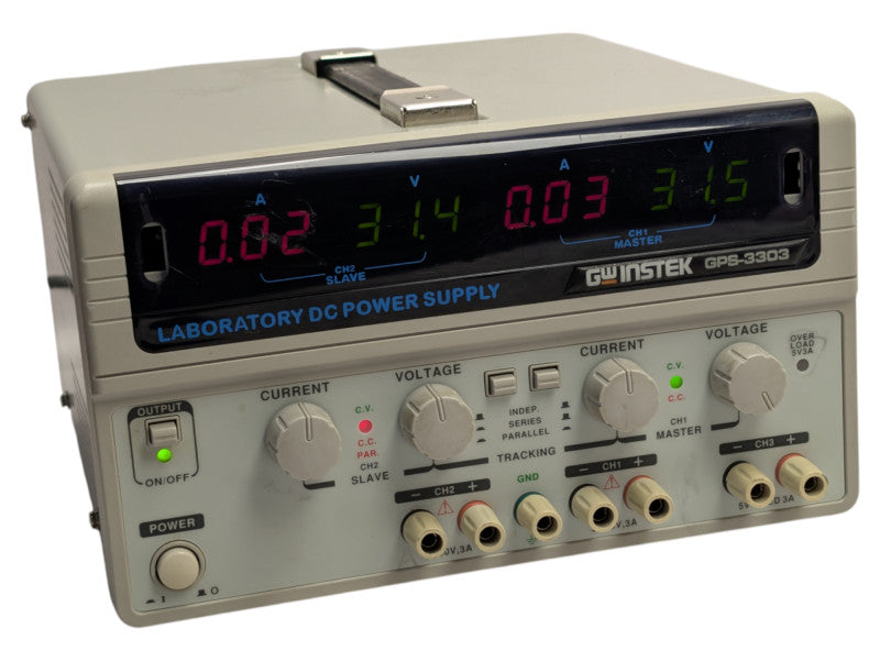 GW Instek GPS-3303 Laboratory DC Variable Linear Power Supply up to 60V 6A Q-