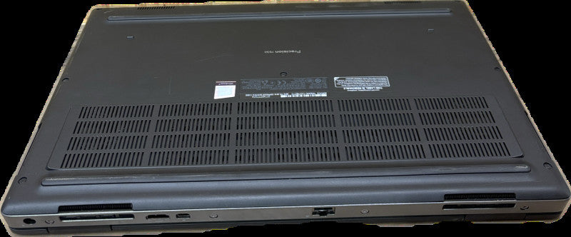 Dell Precision 7530 i7-8850H@2.6GHz Intel UHD 630 GPU 16GB RAM 256GB SSD  Lap200