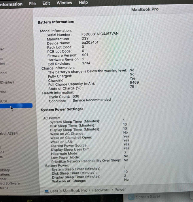 Apple MacBook Pro 15 2018 i7-8750H Radeon Pro X555 GPU 16GB RAM 256SSD READ
