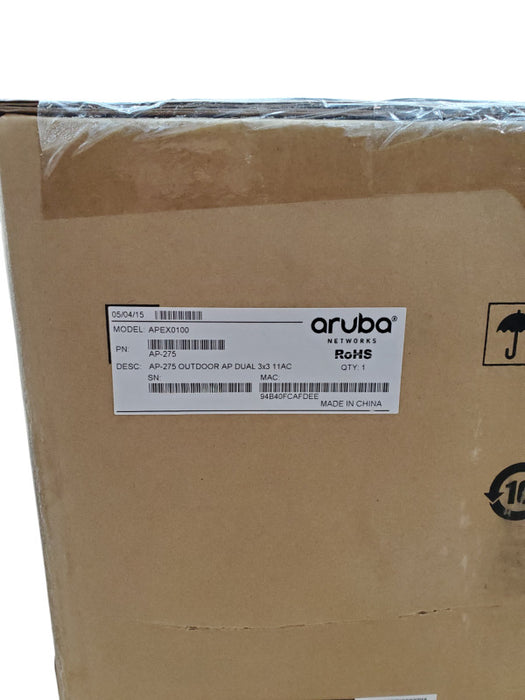 Aruba APEX0100 AP-275 Outdoor Access Point Dual Band 3x3 - New Sealed Q