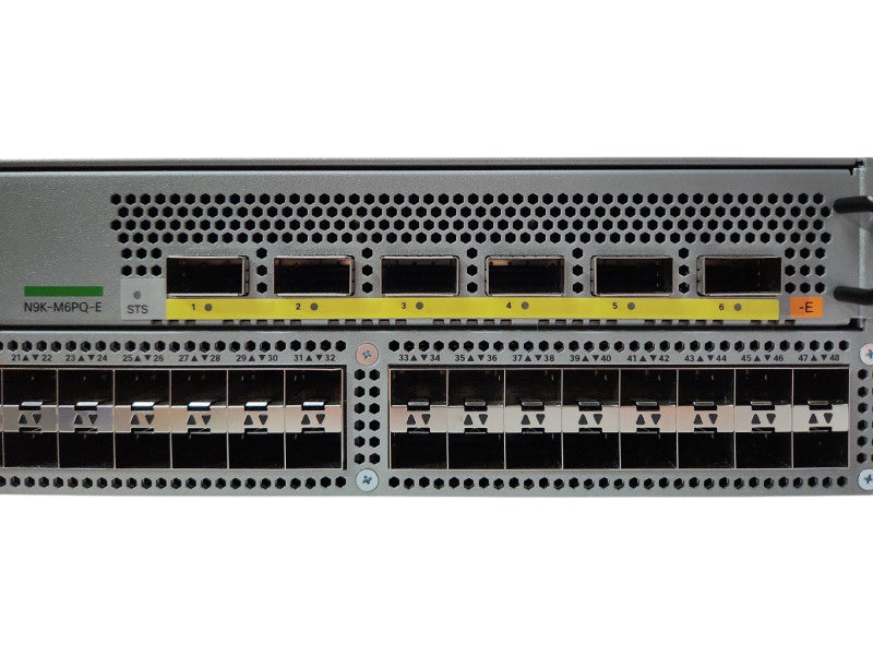 Cisco N9K-C9396PX w/ Module N9K-M6PQ-E & 2x 650W PSU
