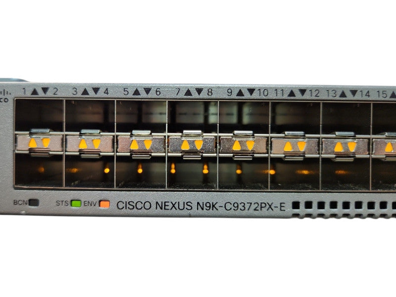 Cisco Nexus N9K-C9372PX-E 48-Port Managed Gigabit Ethernet Switch