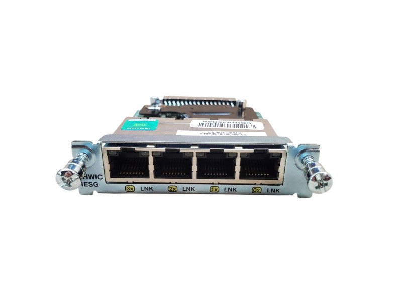 Cisco EHWIC-4ESG V01 4-Port Gigabit Ethernet High Speed WAN Interface