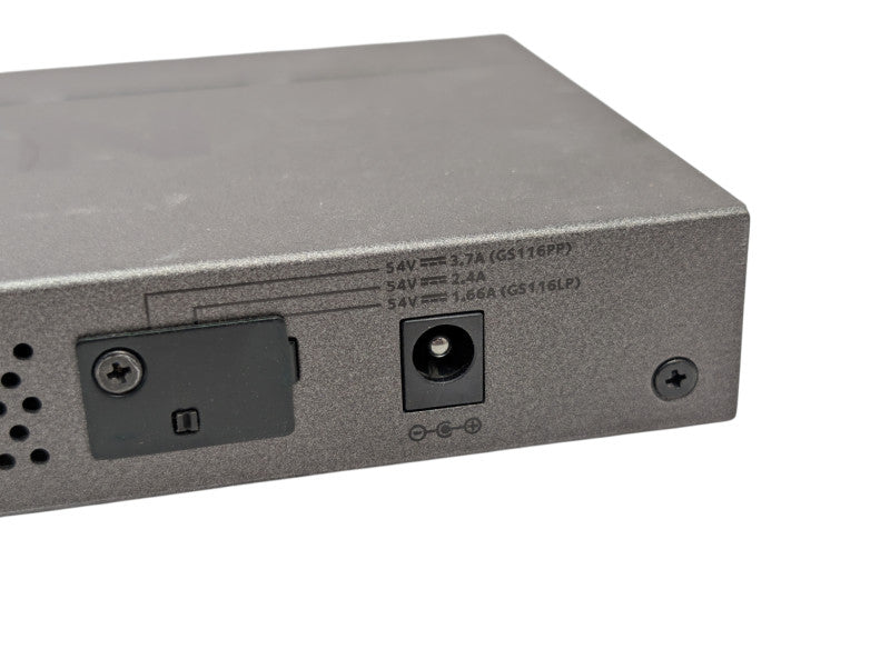 NETGEAR GS116PP 16 Port Gigabit PoE+ Unmanaged Switch  -