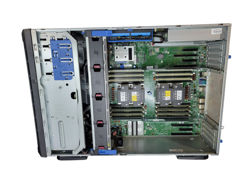 HPE PL ML350 Gen10 - 2x Xeon Silver 4110 96GB DDR4 NO HD P408i-a 2x800W PS %