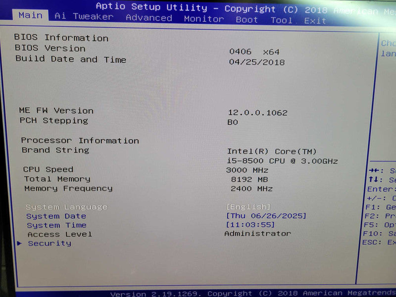 Intel Core i5-8500 ASUS PRIME B360M-C 8GB DDR4 + I/O Plate %
