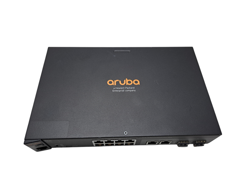 Aruba 2530-8G J9777A | 8-Port Gigabit Managed Switch | No Adapter )