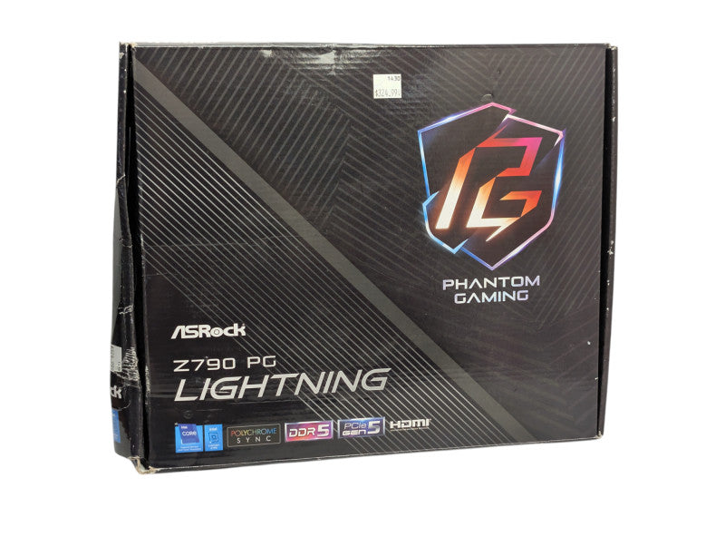 ASRock Z790 PG Lightning Motherboard ATX LGA 1700 For Parts or Repair -