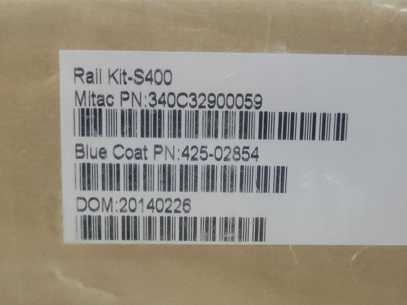 Blue Coat RAIL Kit-S400 Rack mounting kit for ProxySG S400 appliances _