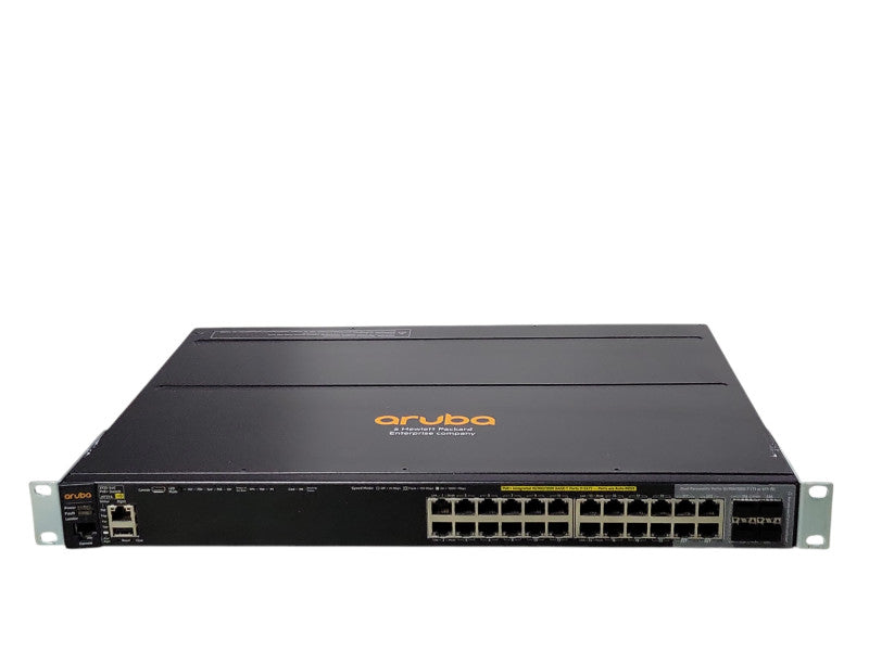 Aruba 2920-24G PoE+ 24-Port Gig Managed Switch J9727A W/ rack mount Ears _
