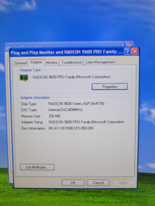 Intel Pentium 4 530 w/HT ASUS P5P800 1GB DDR 80GB HDD ATI 9600 PRO 450W PSU %