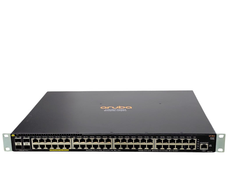 Aruba Networking 2930F 48G PoE+ 4SFP+ 740W Switch JL558A w/ Rack Ears _