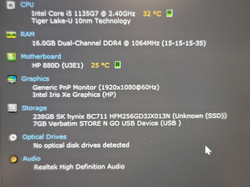 HP EliteBook 840 G8 i5-1135G7 16GB DDR4 256GB SSD  β Lap200
