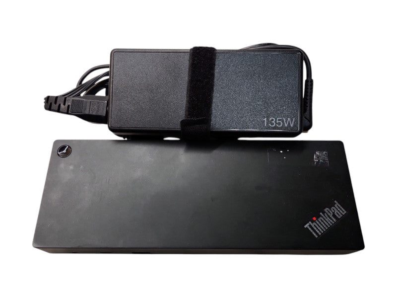 Lenovo ThinkPad Thunderbolt 3 Dock Type 40AC W/ 135W Power Adapter