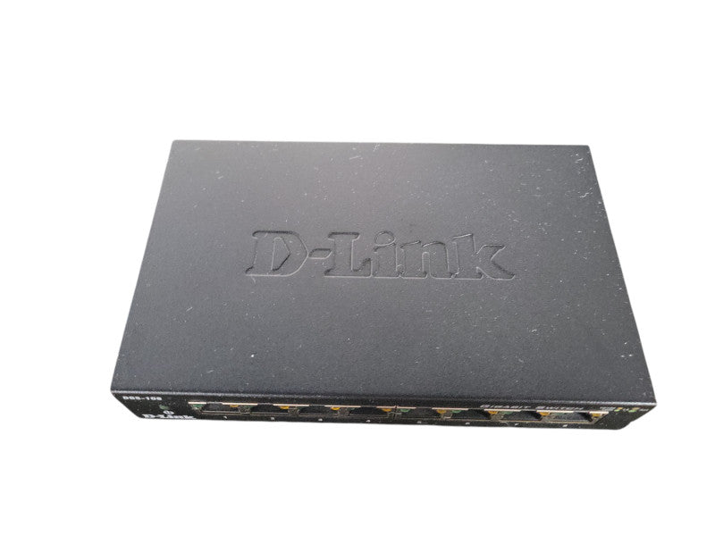 D-LINK DGS-108 8 Ports Gigabit Ethernet Switch !
