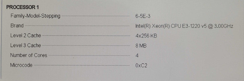 Dell PowerEdge R330 - Xeon E3-1220 v5 @ 3.00GHz, 32GB DDR4, H730, 2x 350W