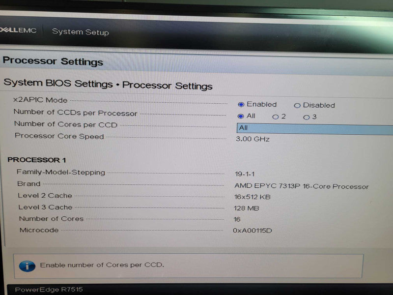 AMD EPYC 7313P 16-Core Server Processor (Dell)%