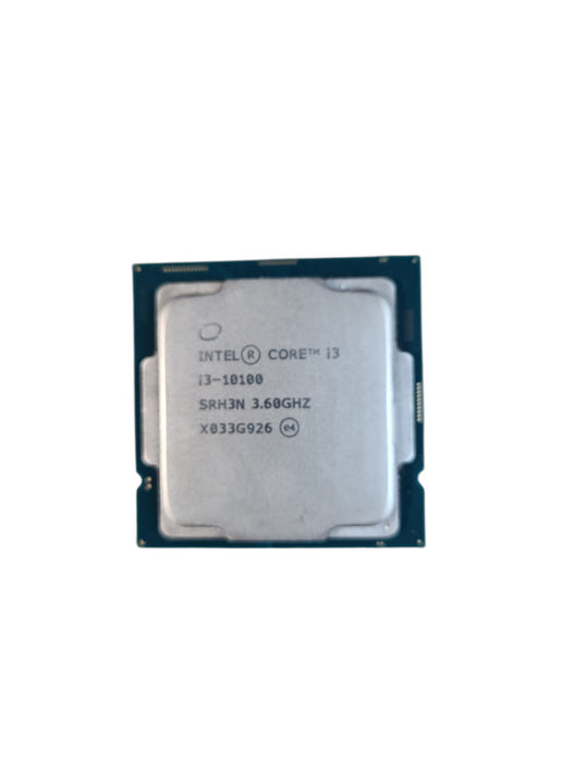 Intel i3-10100 3.60GHz 6MB Quad Core CPU Processor LGA 1200 SRH3N