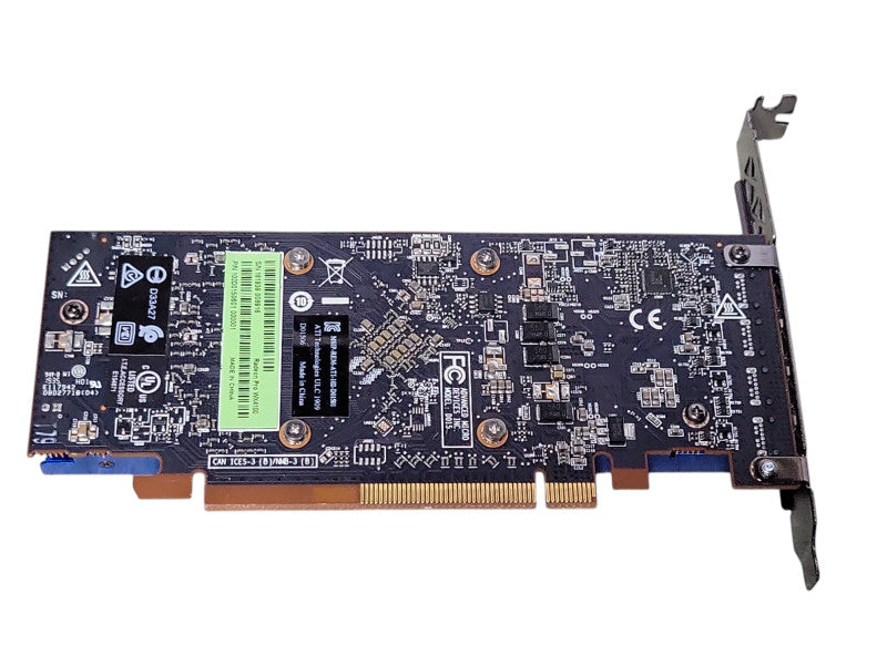 AMD Radeon Pro WX4100 4GB GDDR5 Graphics/Video Card, 4x Mini DP, FH Bracket _