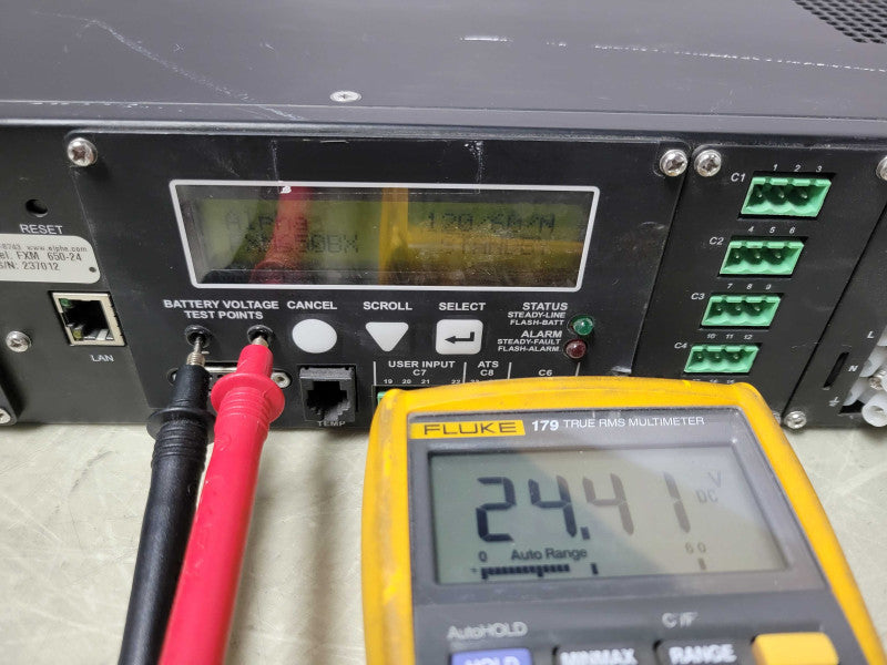 Alpha FXM650-24 UPS Module, READ _
