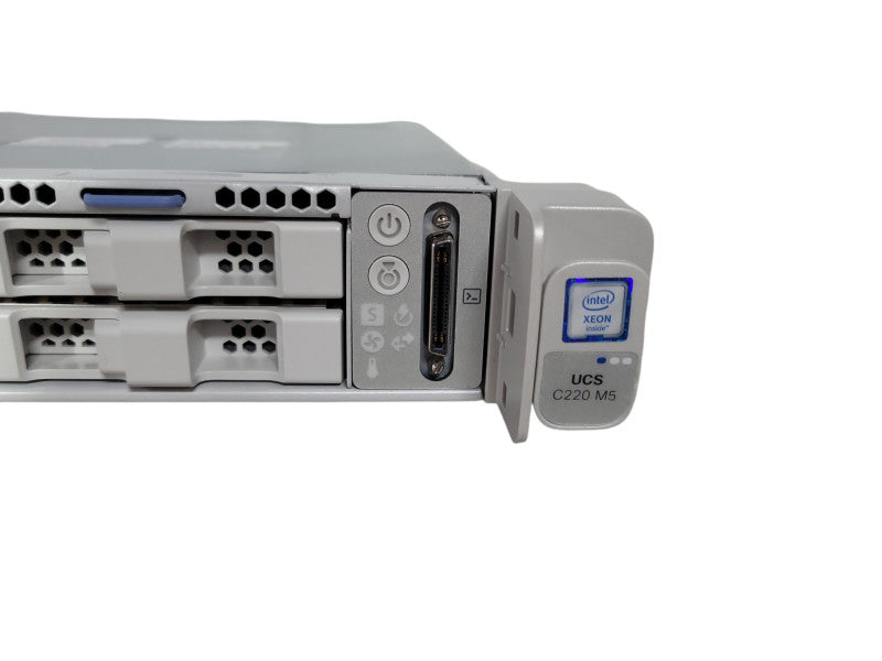 Cisco UCS C220 M5 2x Xeon Gold 5115 2.40GHz 64GB DDR4, 2x PSU MegaRAID !