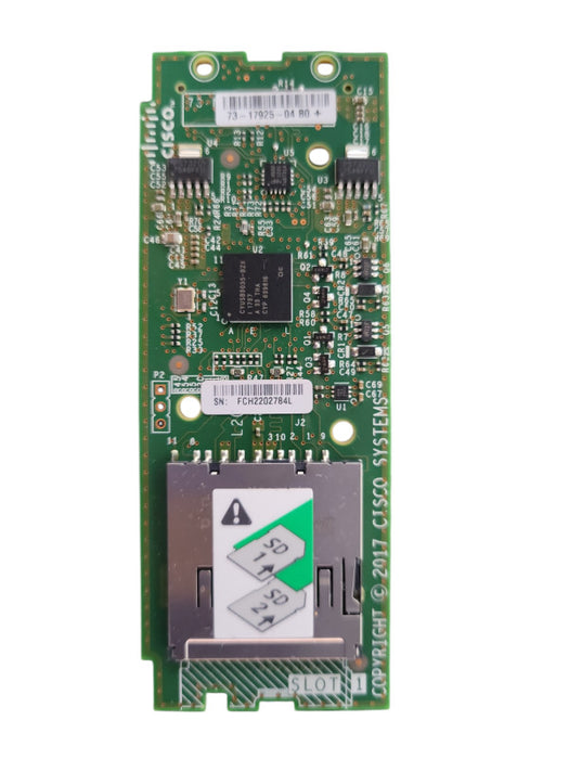 Cisco 73-17925-04 C240 M5 Dual SD Card Reader !