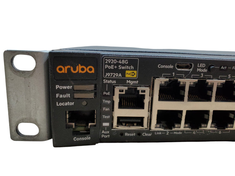 HP Aruba 2920-48G PoE+ 48-Port Gigabit Network Switch J9729A
