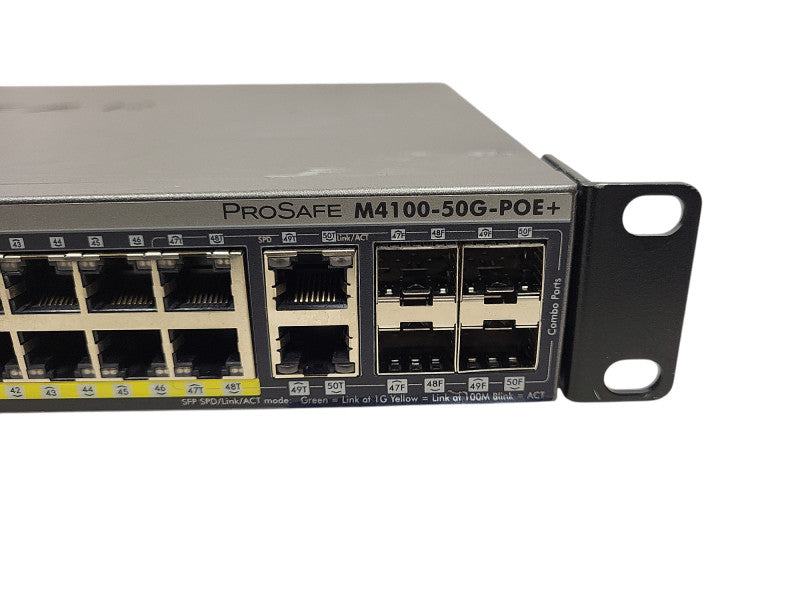 Netgear Prosafe M4100-50G-POE+ 50-Port Gigabit Managed Switch $