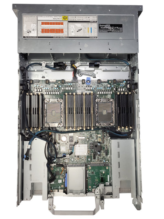 DELL PowerEdge R750 bare metal 2U server rack chassis READ $