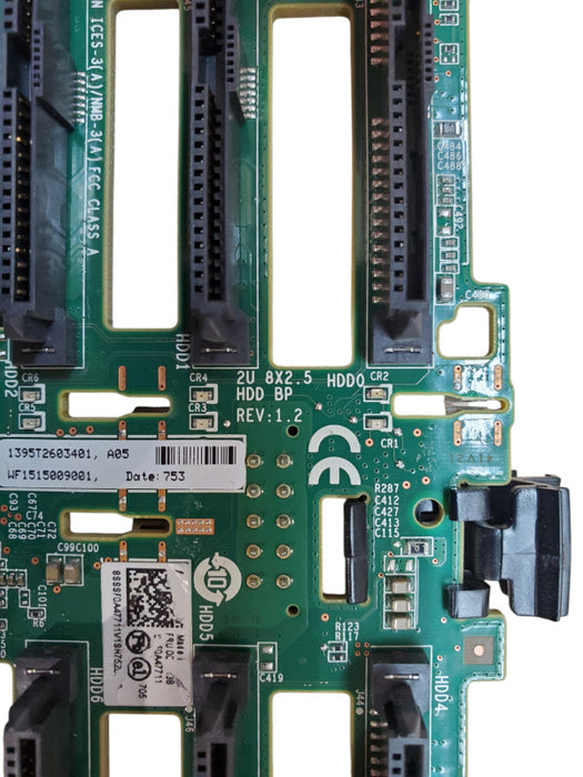 Lenovo 2U 8X2.5" HDD Backplane For ThinkServer TD350