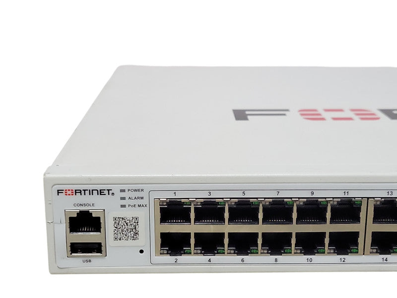 Fortinet FortiSwitch FS-148F-FPOE 48x Ports 4x SFP  Switch, READ _