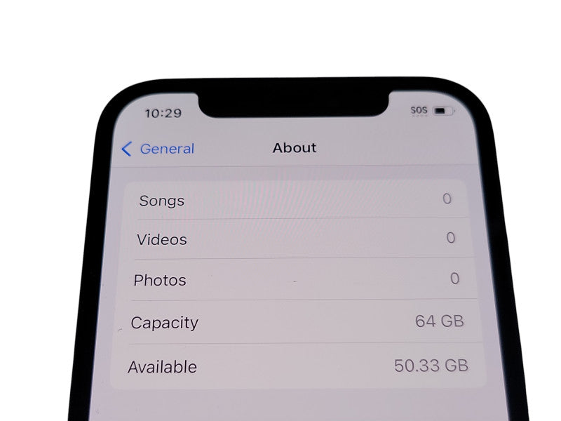 Apple iPhone 12 - 64GB - Black [A2402] (