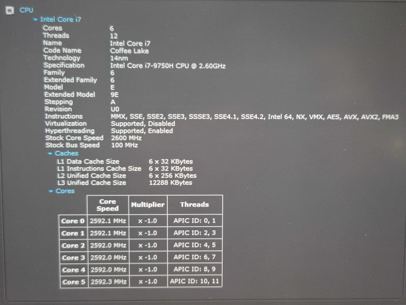 Lenovo ThinkPad P53 i7-9750H 32GB DDR4 Quadro T2000 256GB SSD  β Lap200