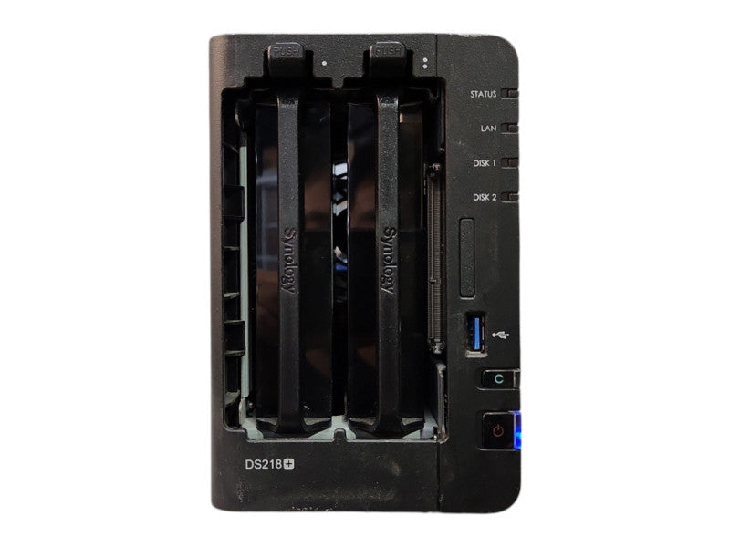 Synology DiskStation DS218+ 2 bays NAS, w/ 2x 2TB HDDs, No PWR
