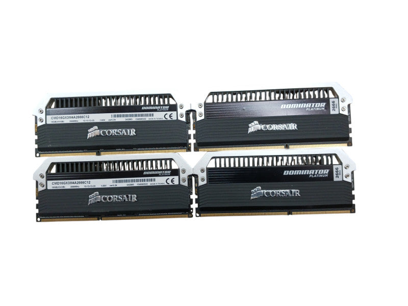 Corsair Dominator Platinum 16GB (4×4GB) DDR3 2666 MHz 12‑13‑13‑35 CMD16GX3M